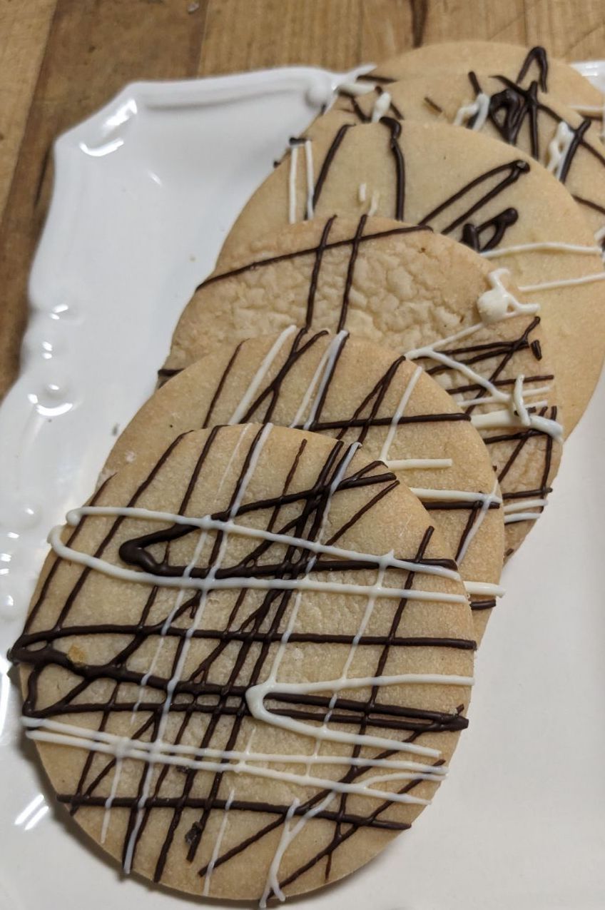 Chocolate Drizzle Shortbread (6pack)