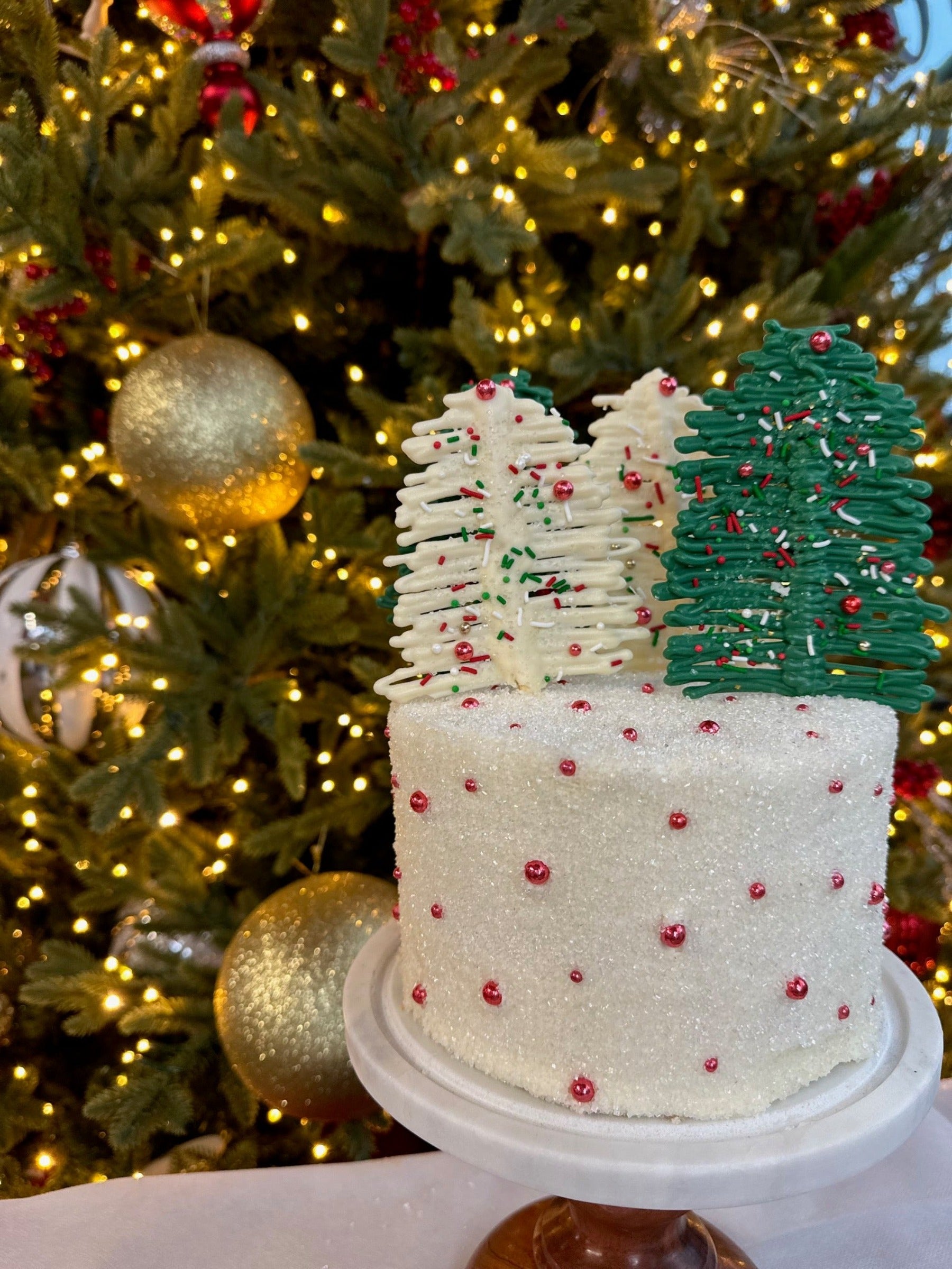 Christmas Theme Cake 6" - Winterland