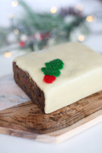 Christmas Cake with Marzipan